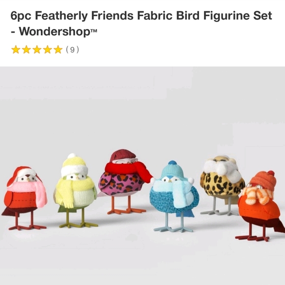 Wondershop fabric Christmas birds - Picture 10 of 10